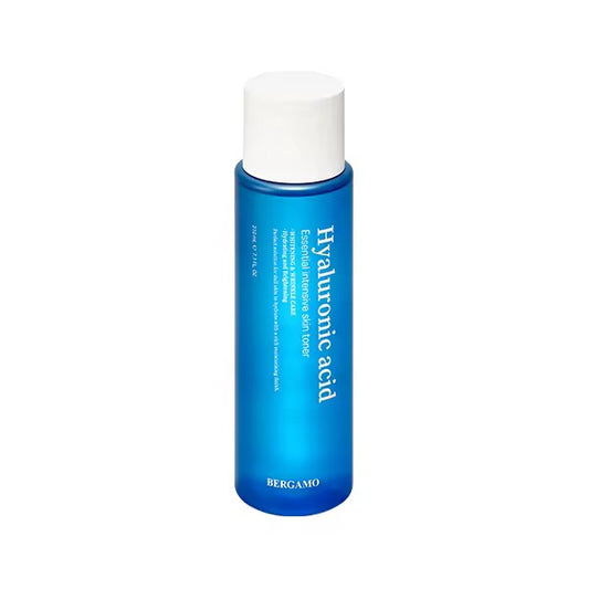 BERGAMO ACIDE HYALURONIQUE ESSENTIEL TONER INTENSIF POUR LA PEAU 210ml.